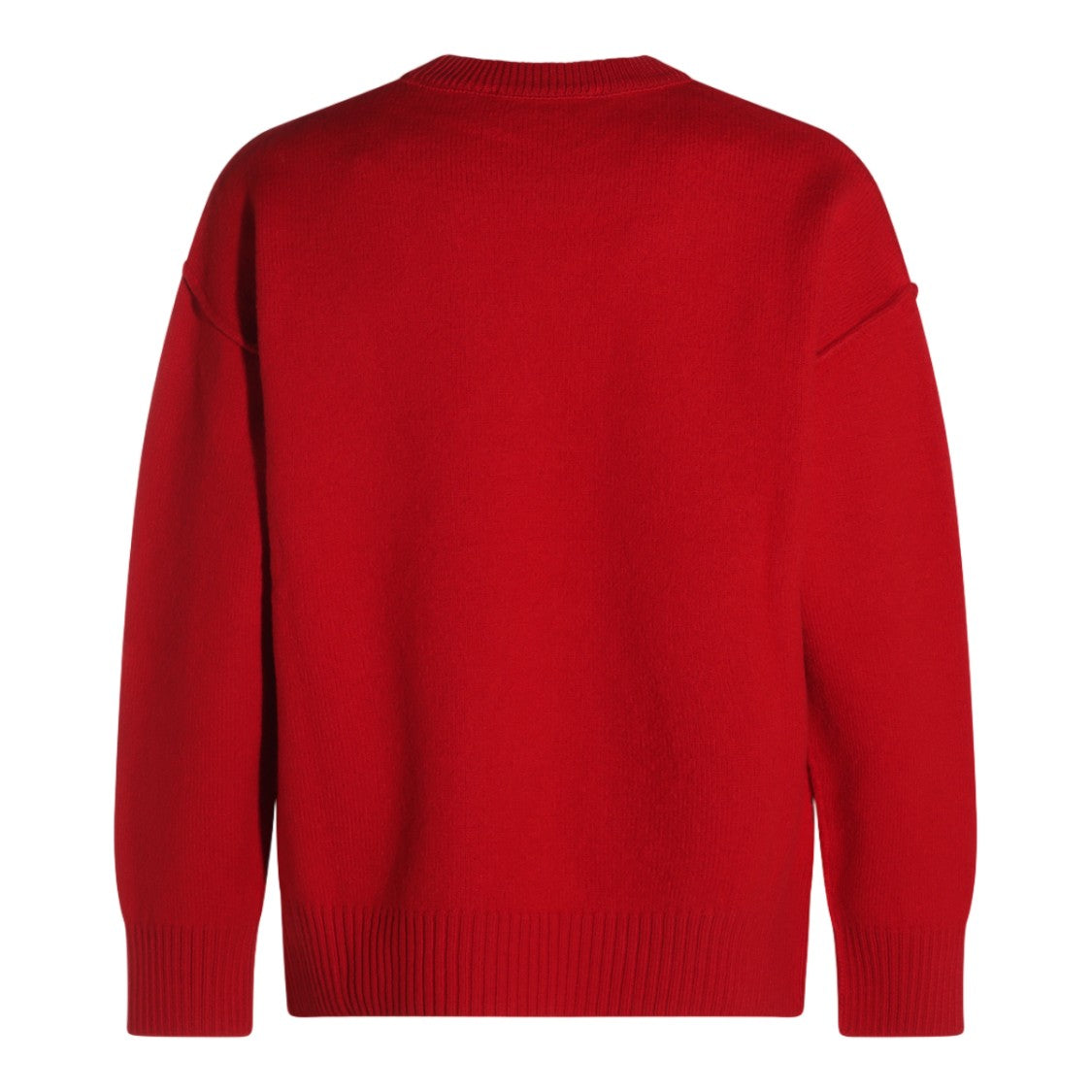 Ami Paris Relaxed Fit Heart Emblem Crewneck Sweater