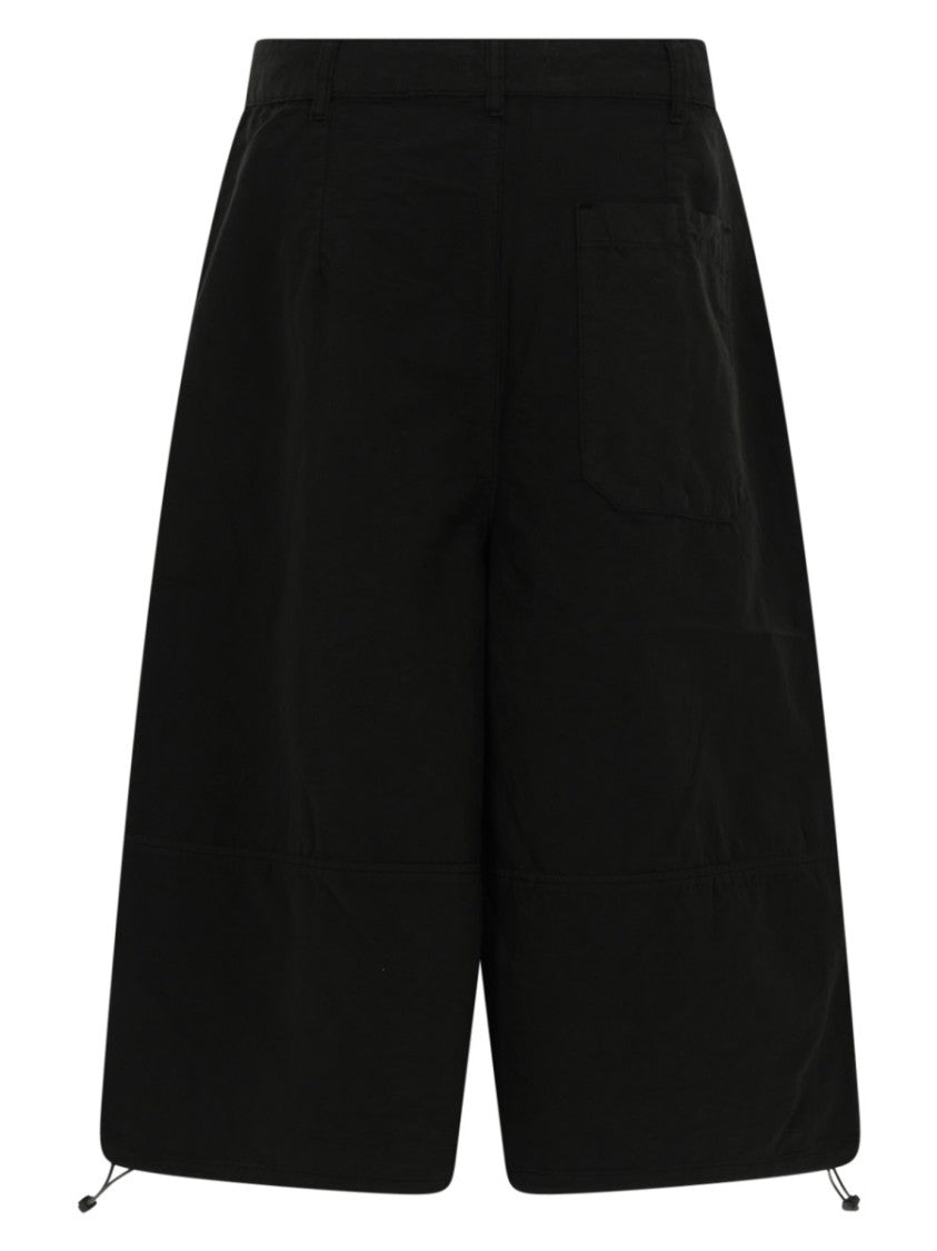 Ymc Salba Cotton-Linen Drawstring Shorts