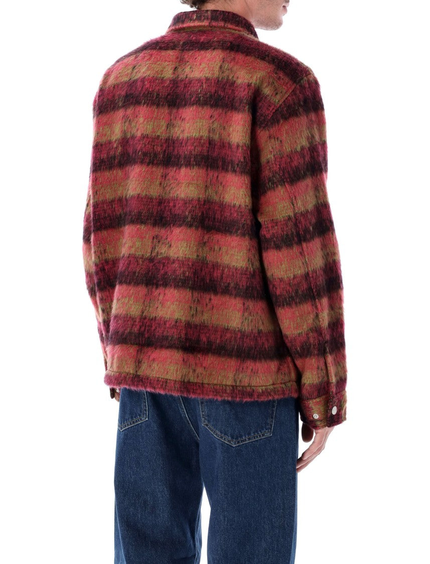 Huf Megablast Plaid Fuzzy Jacket