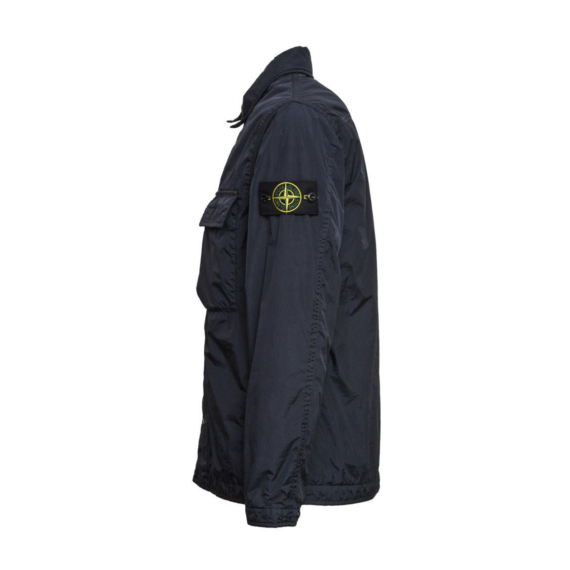 Stone Island Crinkle Reps Ny Multi-Pocket Overshirt