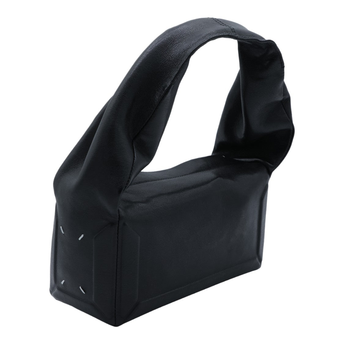 Maison Margiela Rectangular Handbag With Padded Handle And Zip Closure