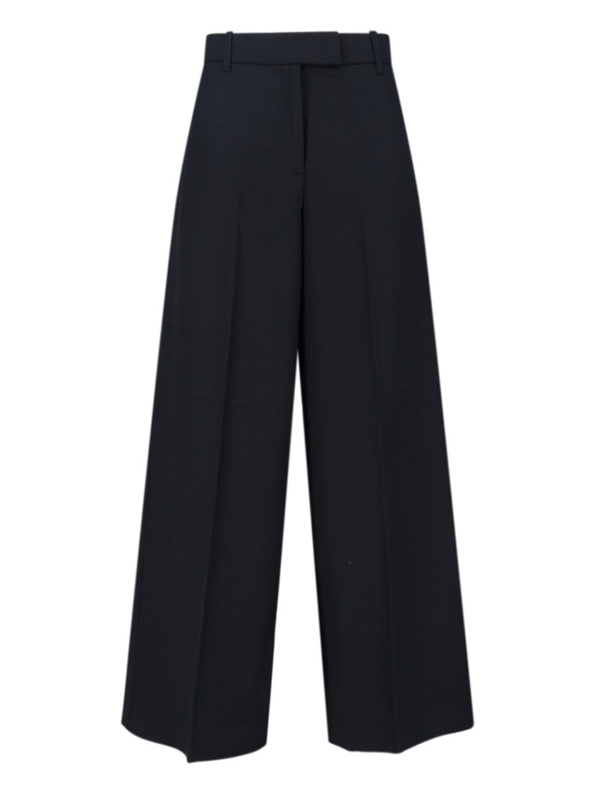 Calvin Klein Tailored Black Trousers With Structured Waistband