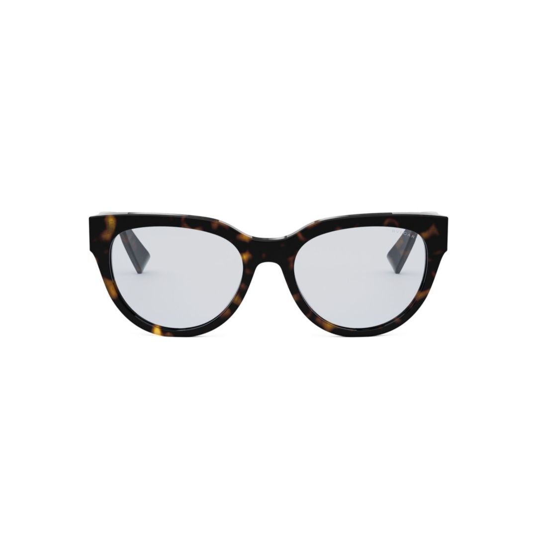 Bulgari Bv50031i Bold Tortoiseshell Cat-Eye Sunglasses