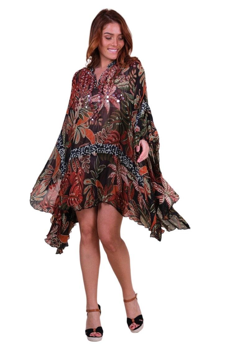 Miss June Ximena Short Kaftan