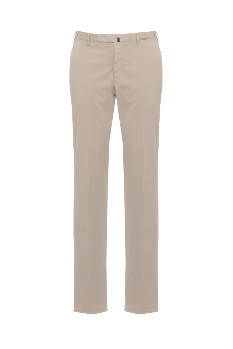 Incotex Beige Royal Batavia Cotton Formal Pants