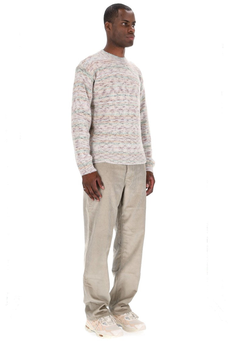 A.P.C. Bastian Mouliné Wool Crewneck Sweater