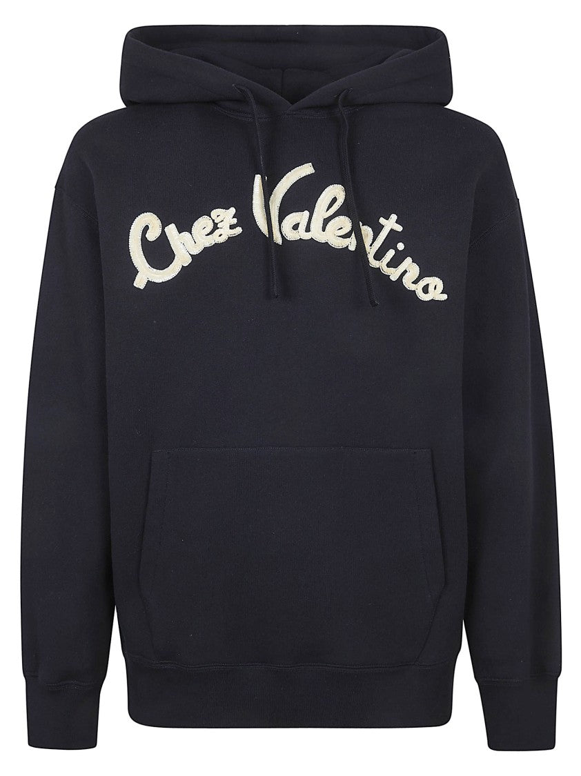 Valentino Garavani Relaxed Fit Cotton Jersey Hoodie