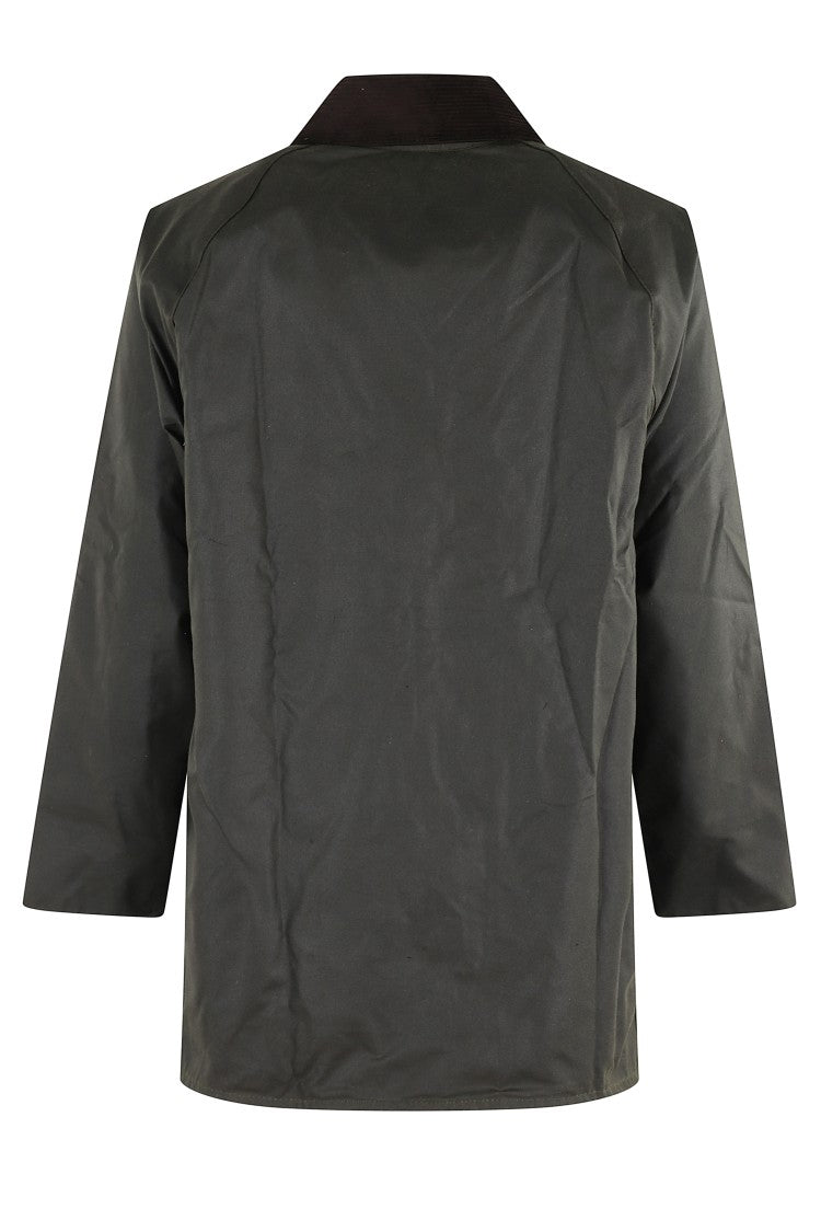 Barbour Beaufort Wax Jacket With Classic Collar