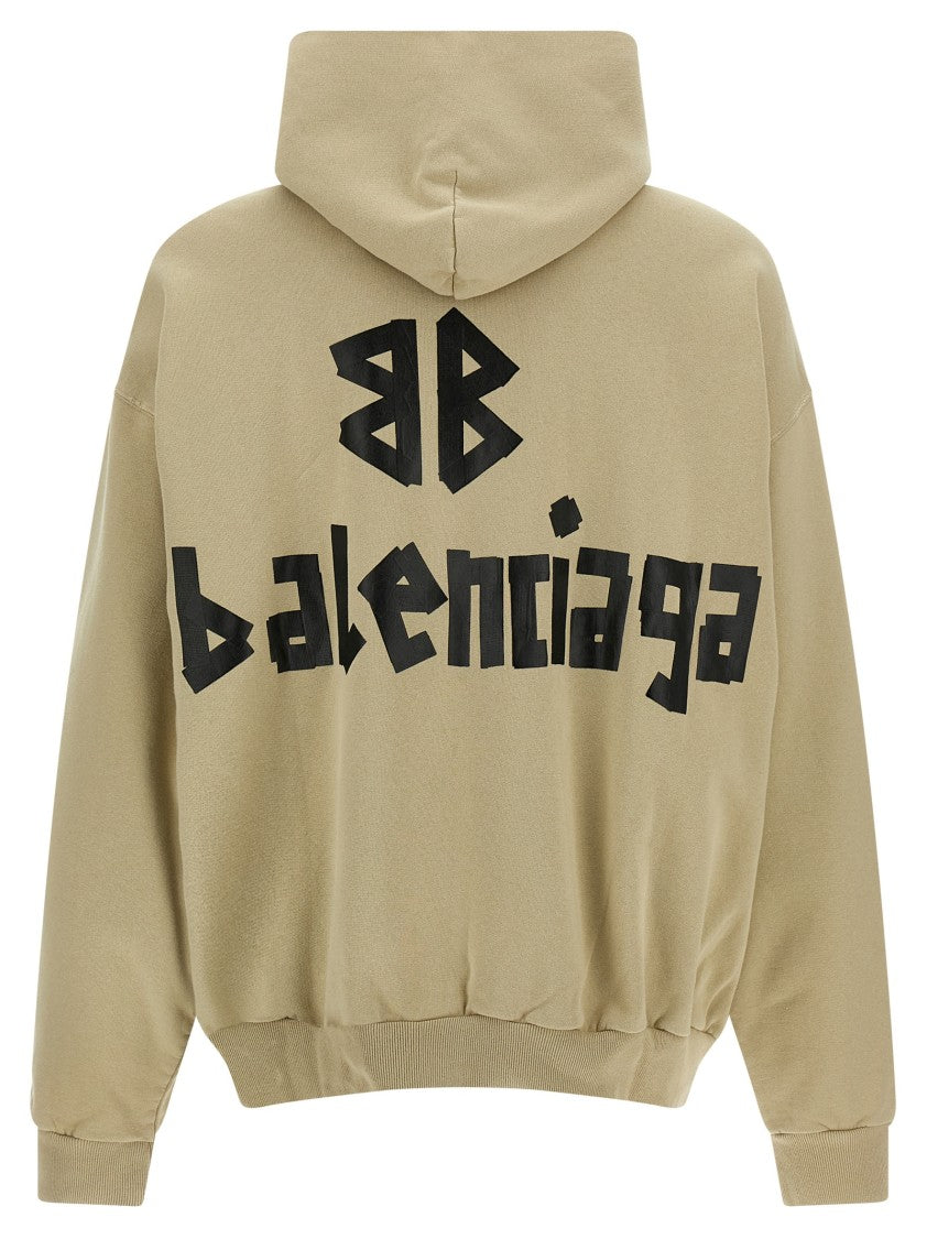 Balenciaga 'Ripped Pocket Tape Type' Hoodie