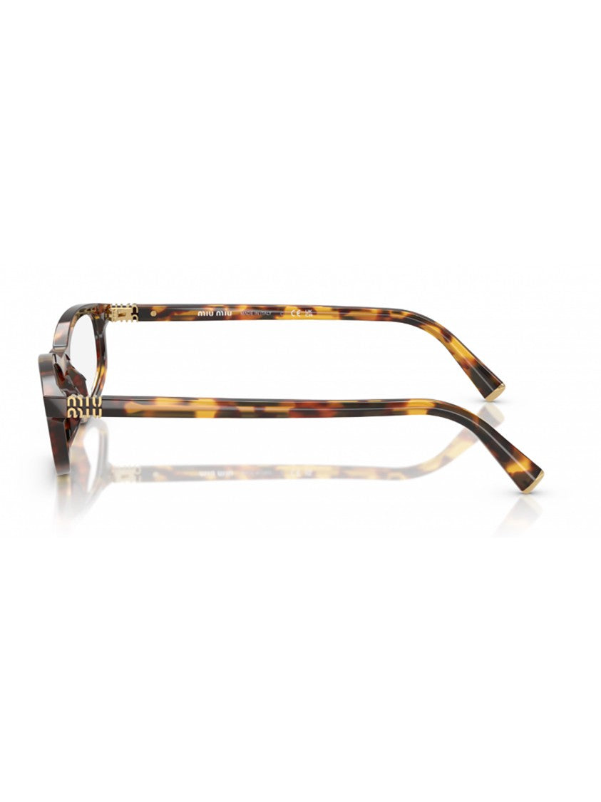 Miu Miu A06s Sole Tortoiseshell Acetate Slim Sunglasses