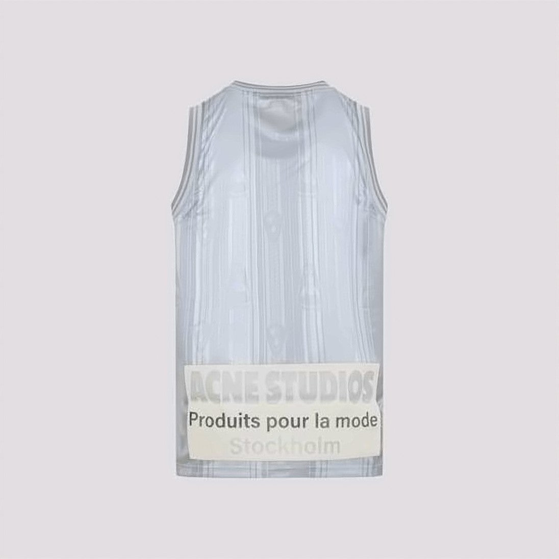 Acne Studios Polyester Jersey Tank Top