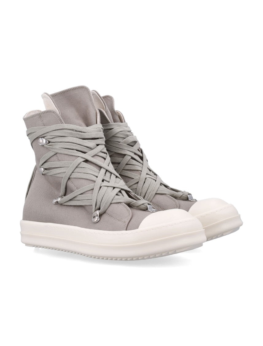 Drkshdw By Rick Owens Megalace Sneaks In Overdyed Denim