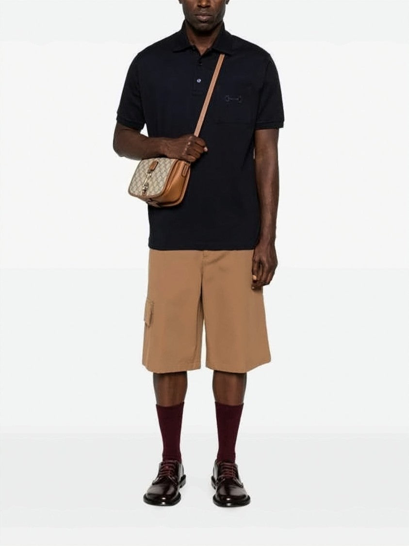 Gucci Short-Sleeved Polo Shirt With Classic Collar