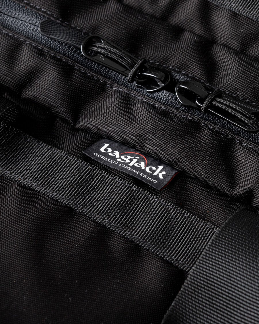 Bagjack Black Bag With Padded Exterior And Dual Handles