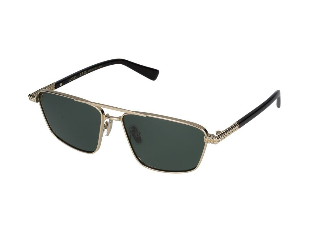 Lanvin Sunglasses Lanvin Lnv133s 733 Gold/Green 58/15/140