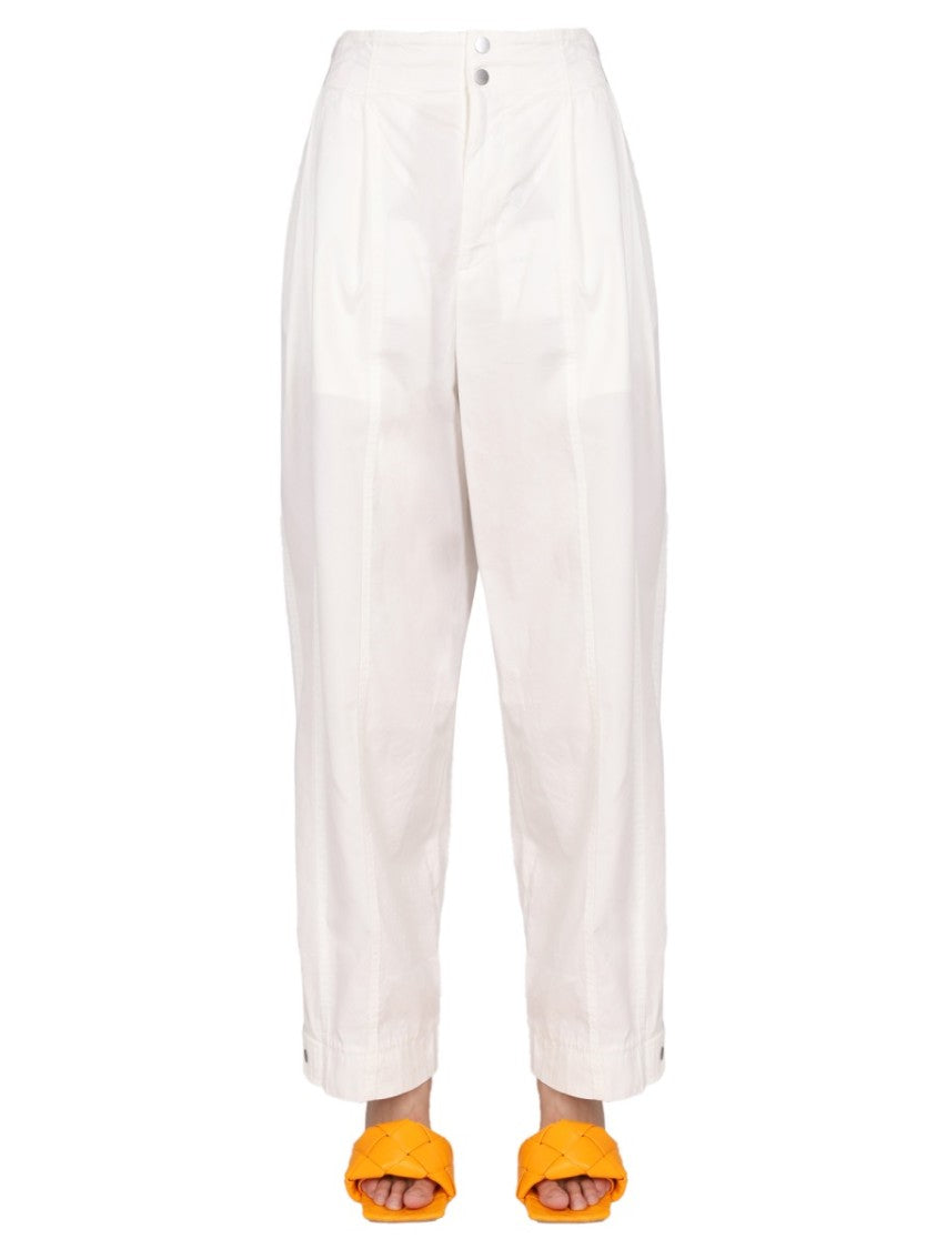 Bottega Veneta Front Button Closure Wide Leg Pants