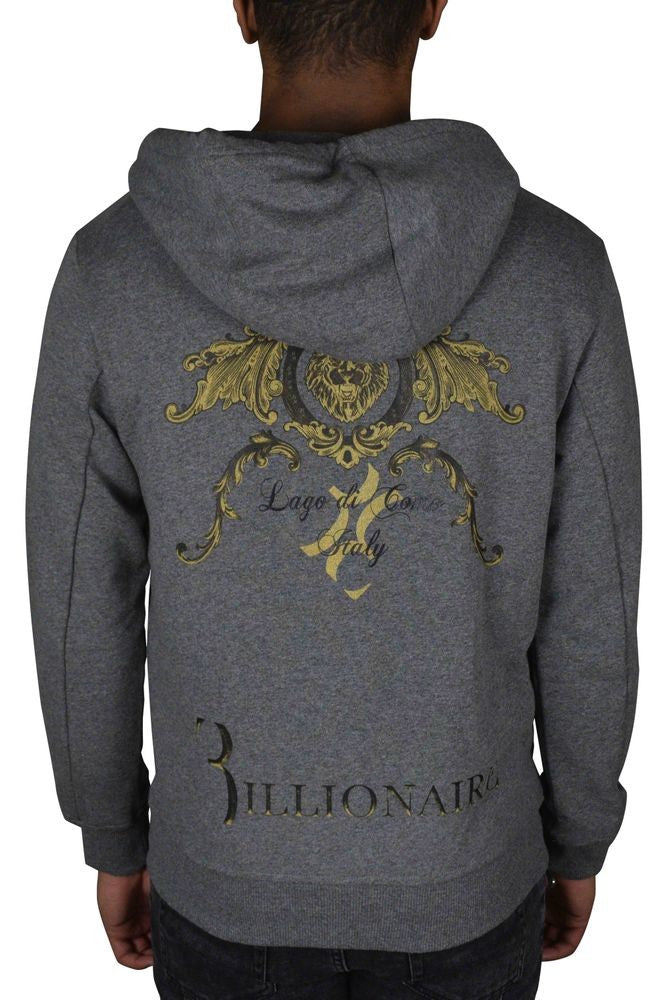 Billionaire Hooded Vest With Gold Zipper