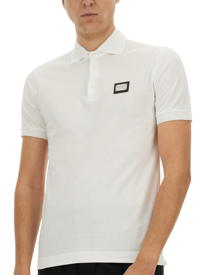 Dolce & Gabbana Polo With Logo