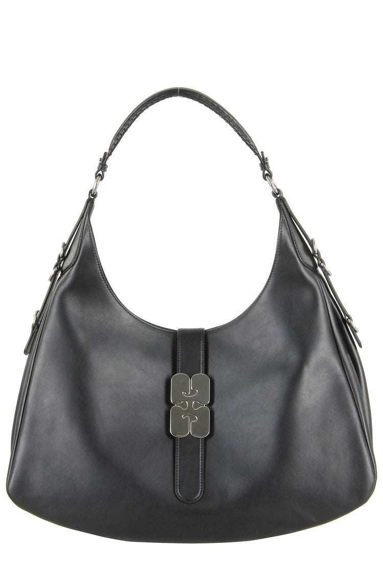 Ganni Kat Large Silver