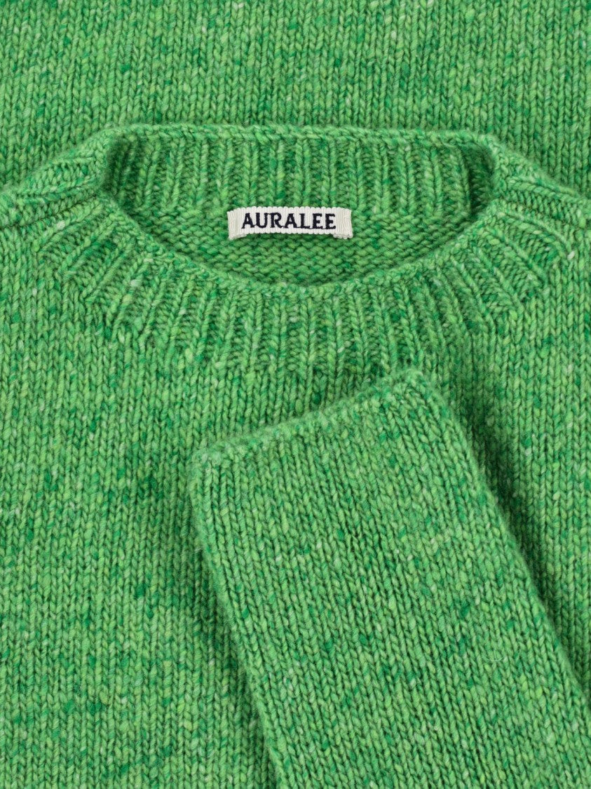 Auralee Cashmere Sweater – Green