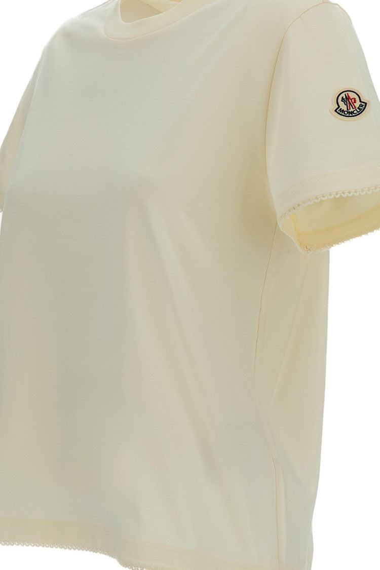 Moncler Short-Sleeve Crew-Neck Cotton T-Shirt