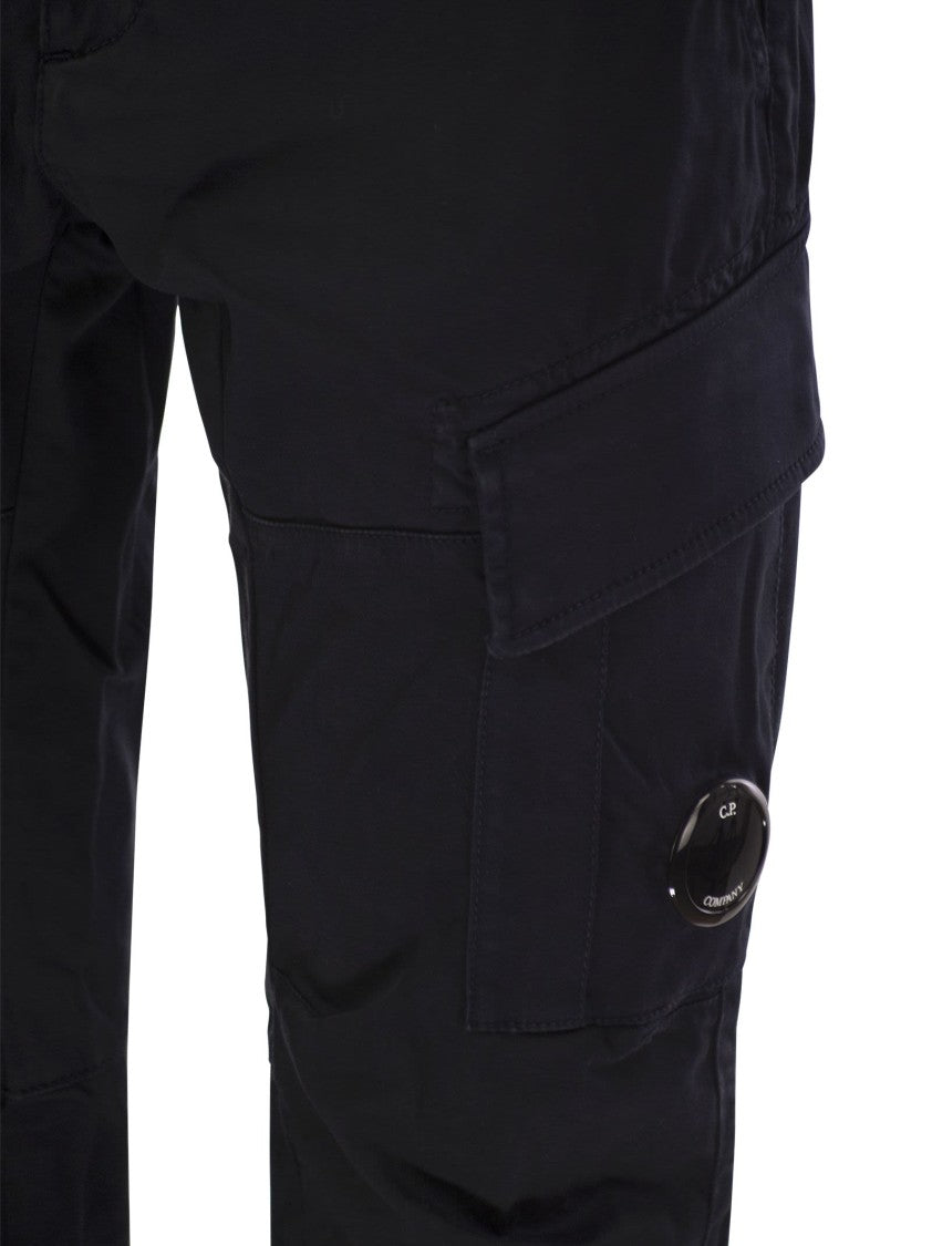 C.P. Company Frosted Stretch Cotton Cargo Trousers