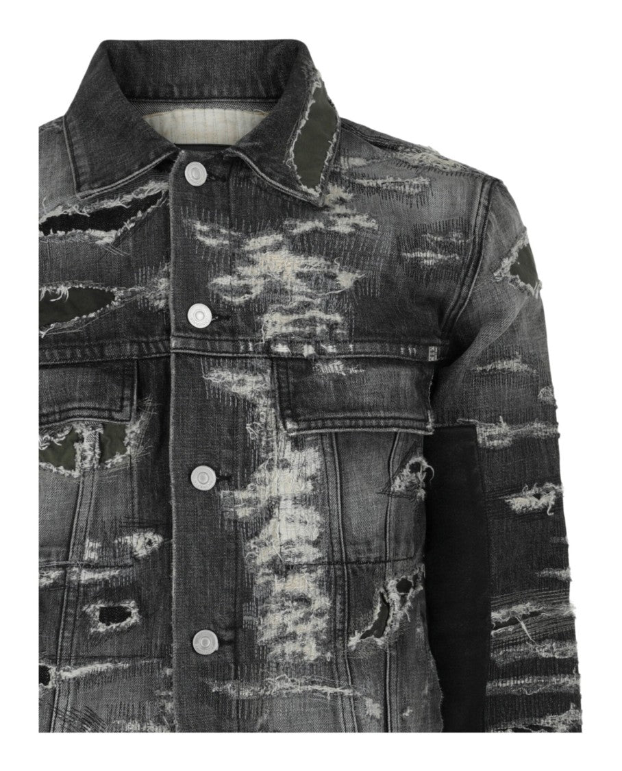 Givenchy Distressed Denim Jacket