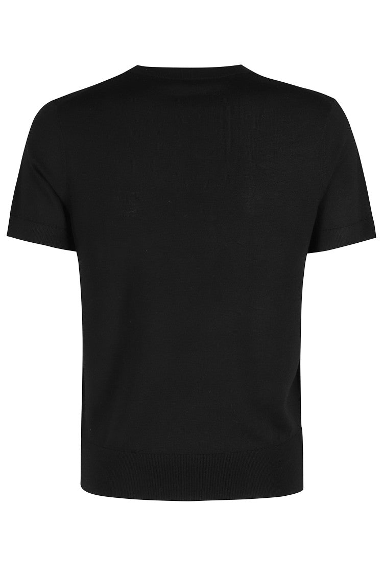Theory Black Basic Tee P Knit Top