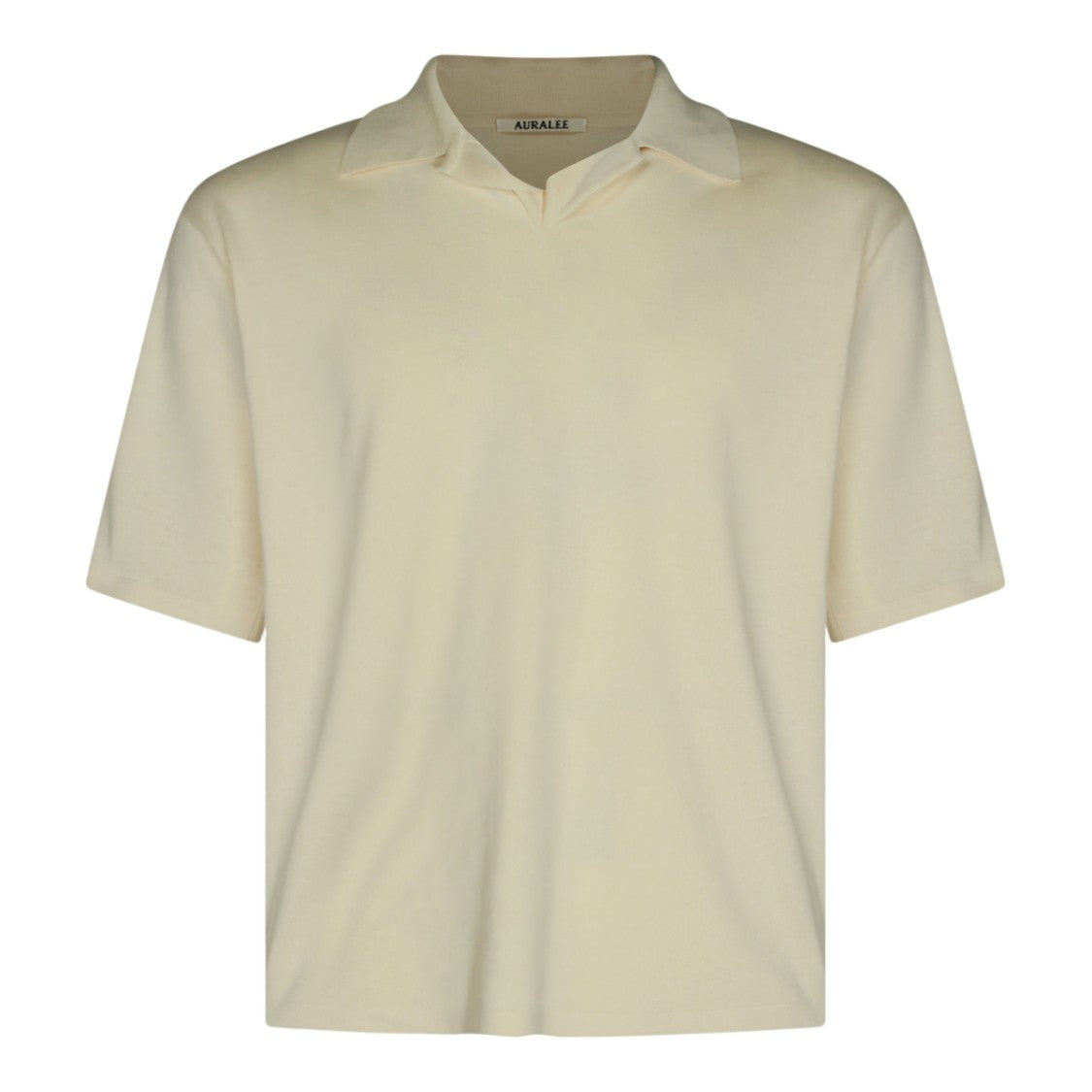 Auralee Short-Sleeved Polo Shirt With Classic Collar