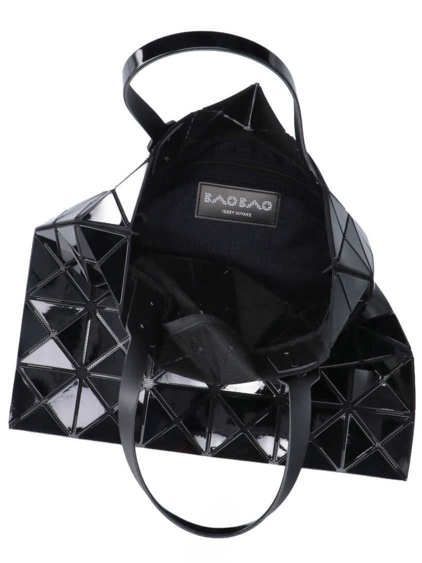 Bao Bao Issey Miyake Black Prism Geometric Pvc Adjustable Tote Bag
