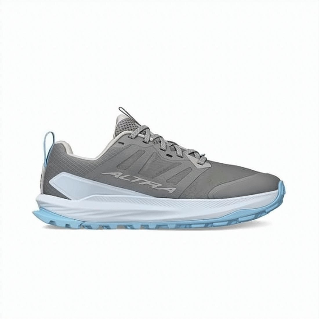 Altra Grey Athletic Shoes With Light Blue Accents