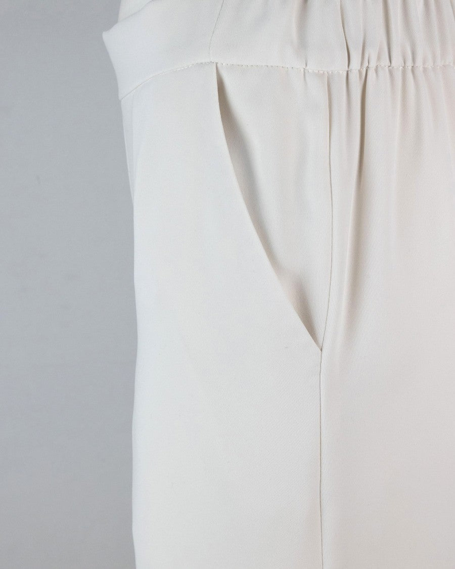 P.A.R.O.S.H. White Palazzo Pants