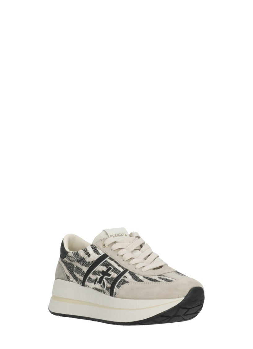 Premiata Bethcoin 8149 Zebra Sneakers