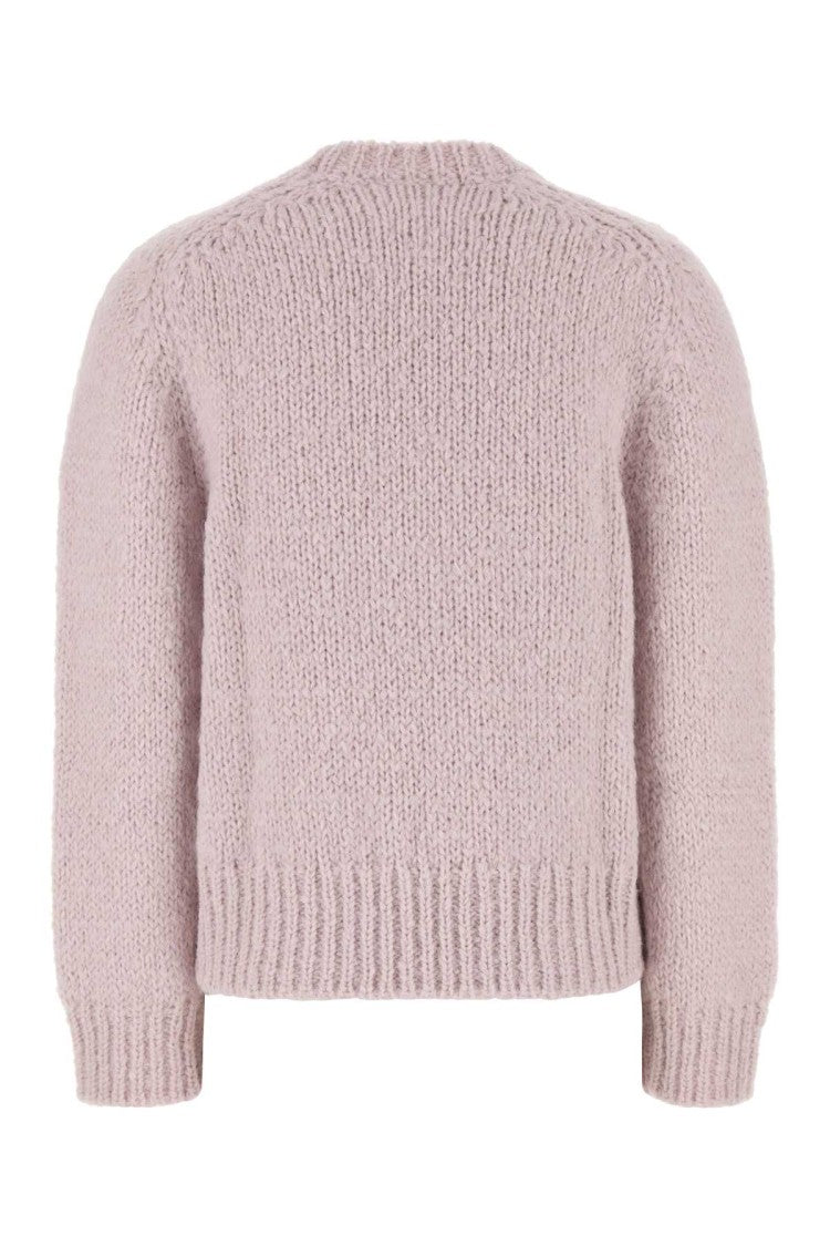 Jil Sander Light Pink Mohair Blend Sweater