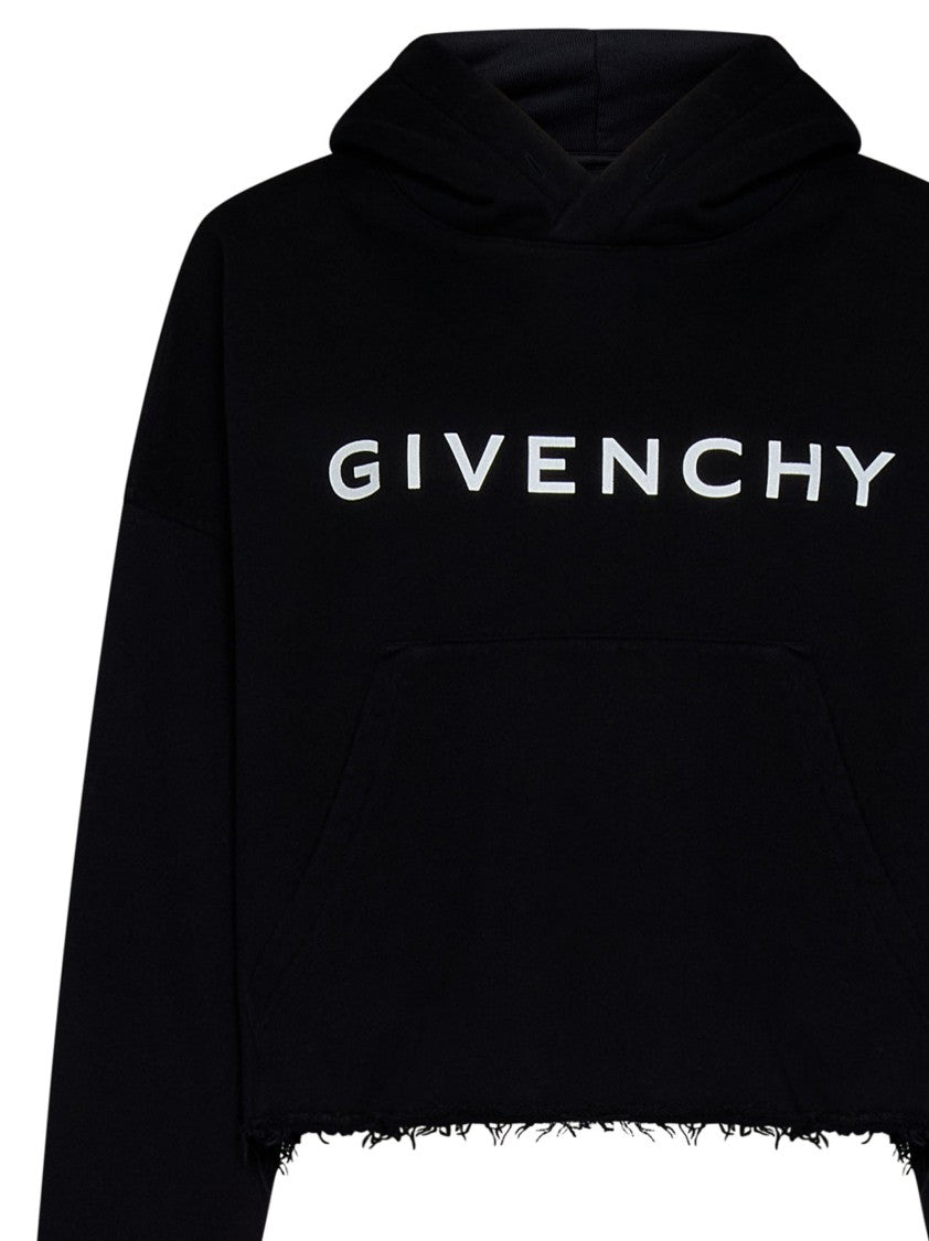 Givenchy Stylish Black Cotton Sweatshirt