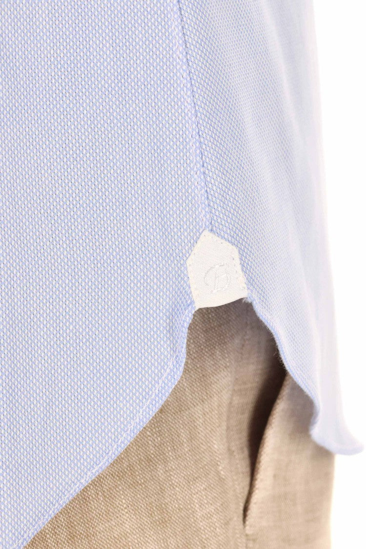 Borriello Micro Pattern Cotton Tailored Shirt