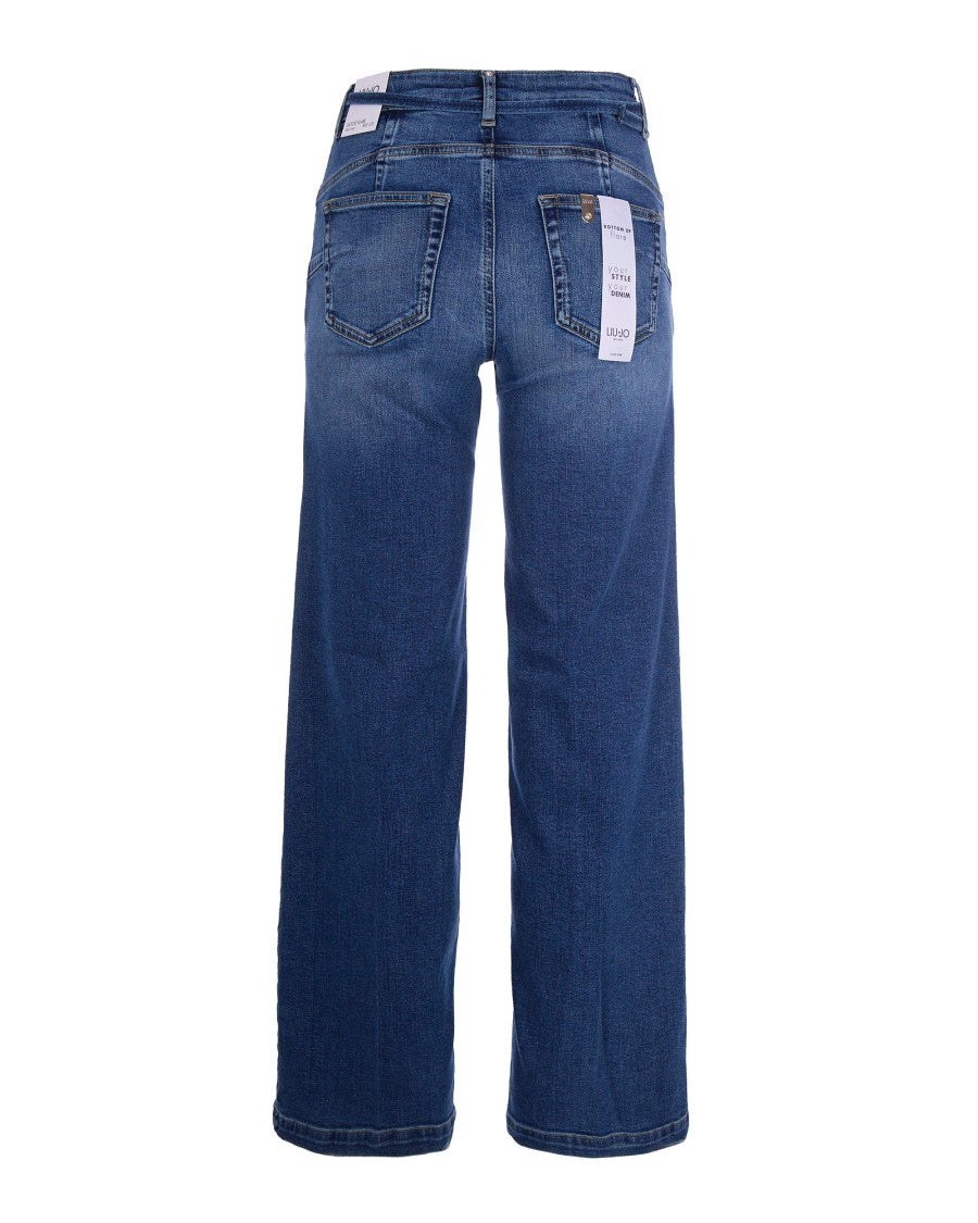 Liu Jo Medium Blue Flare Jeans