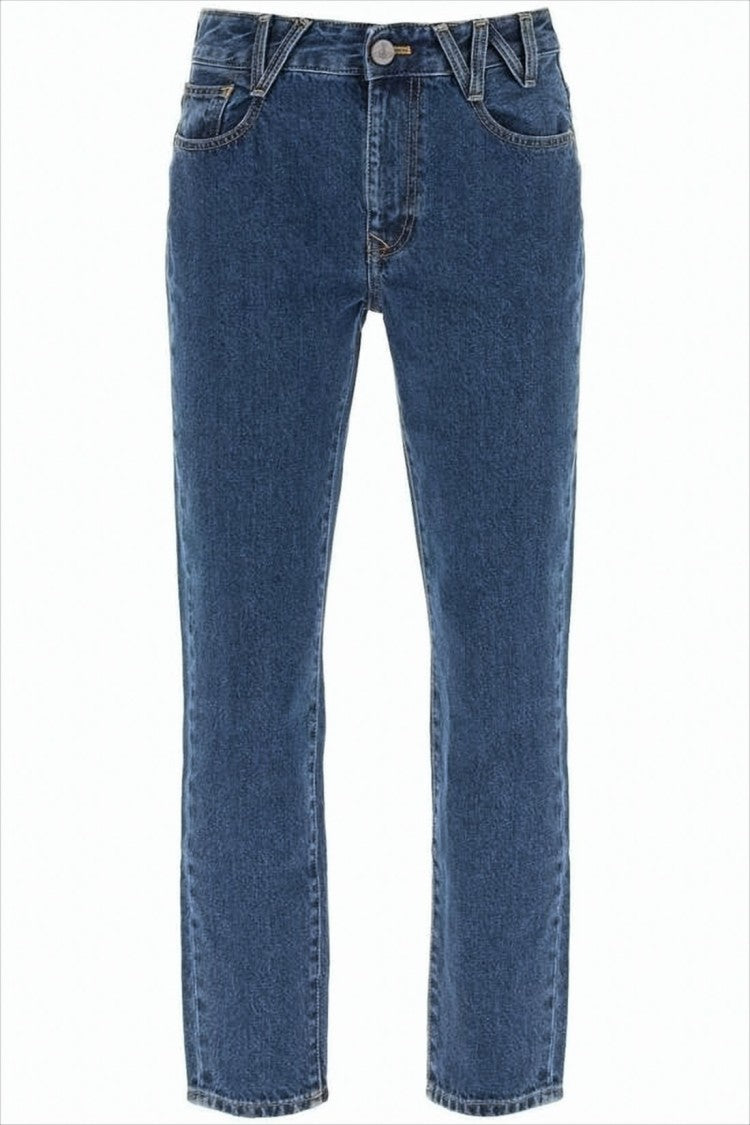 Vivienne Westwood Straight-Leg Denim Pants With Blue Wash
