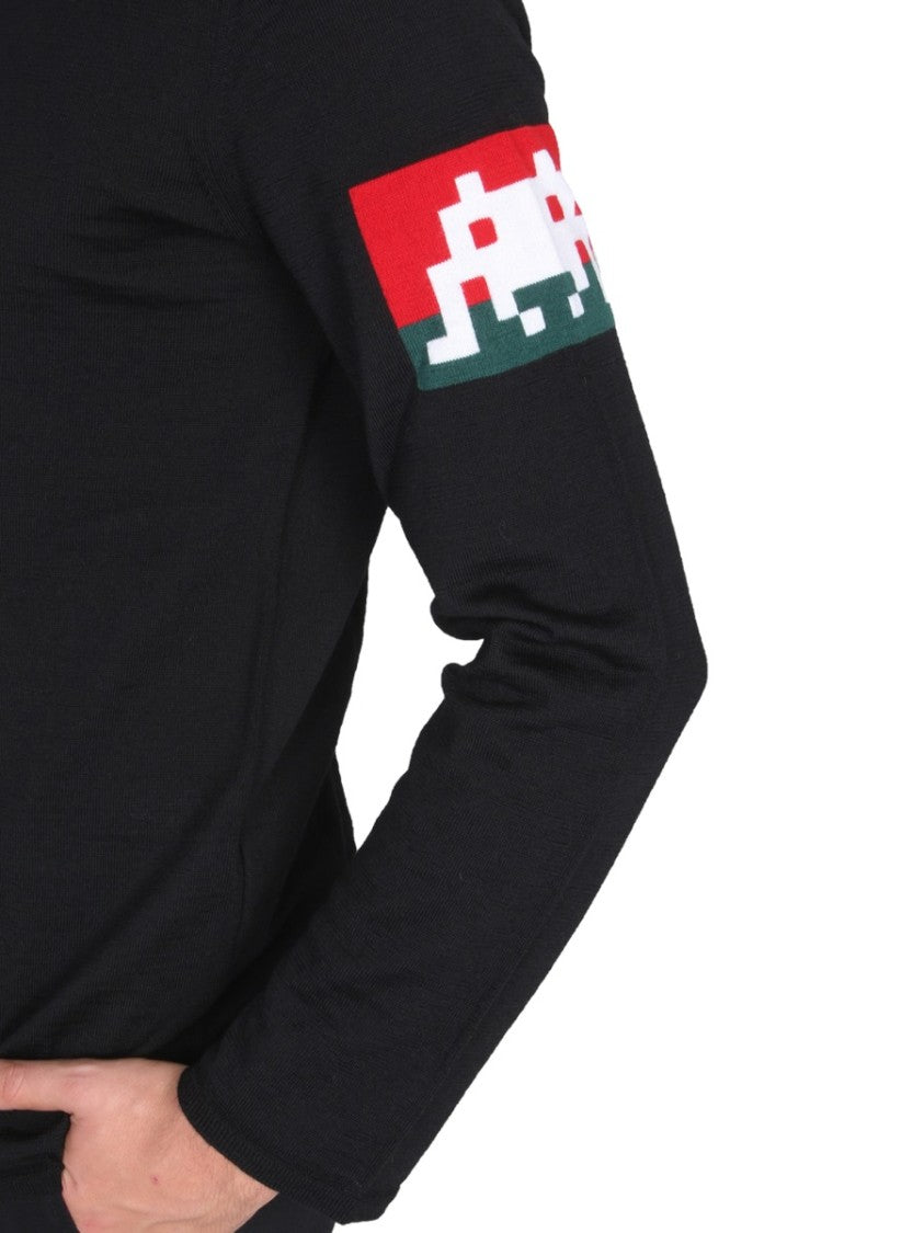 Comme Des Garçons Black Wool Jersey