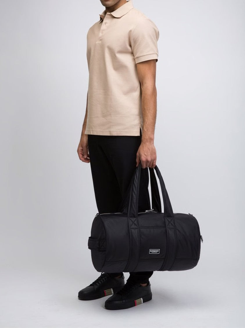 Burberry Logo Large Duffle Bag