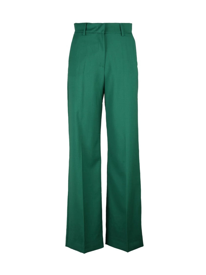 Max Mara Straight-Leg Trousers With High Waist And Concealed Fastening