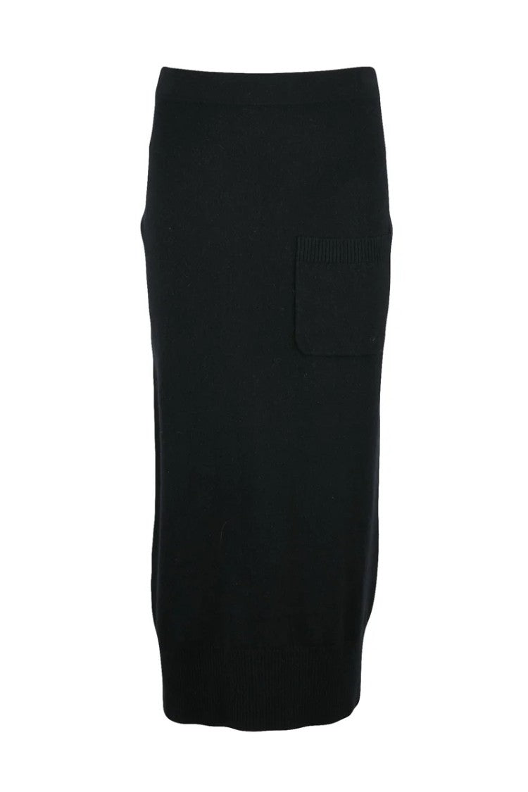 Quilisia Knit Skirt - Black