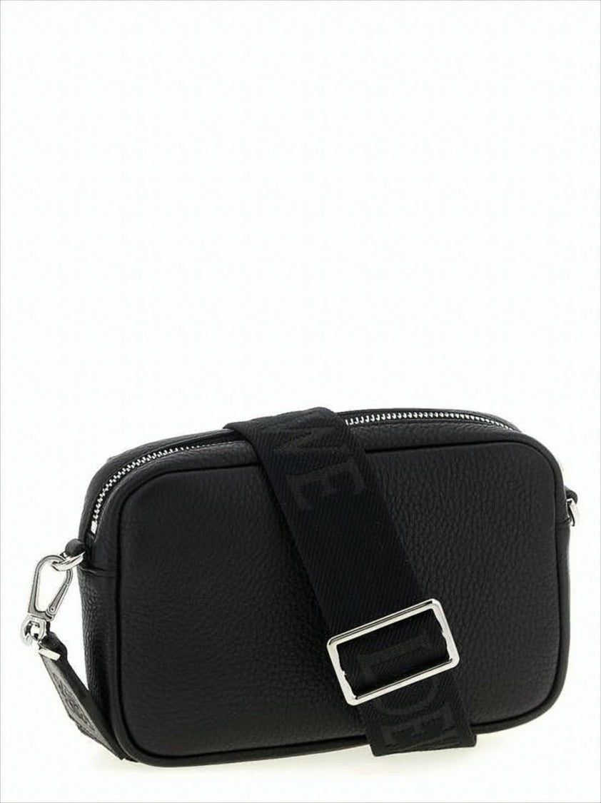 Loewe Textured Calf Leather Crossbody Bag With Adjustable Strap
