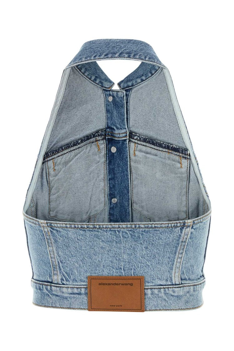 Alexander Wang Stretch Denim Top