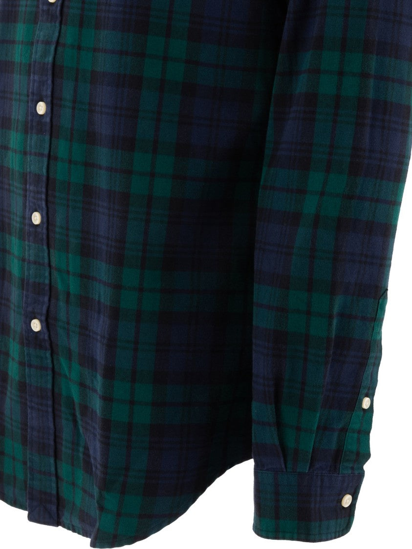 Polo Ralph Lauren Timeless Plaid Shirt With Button-Down Collar