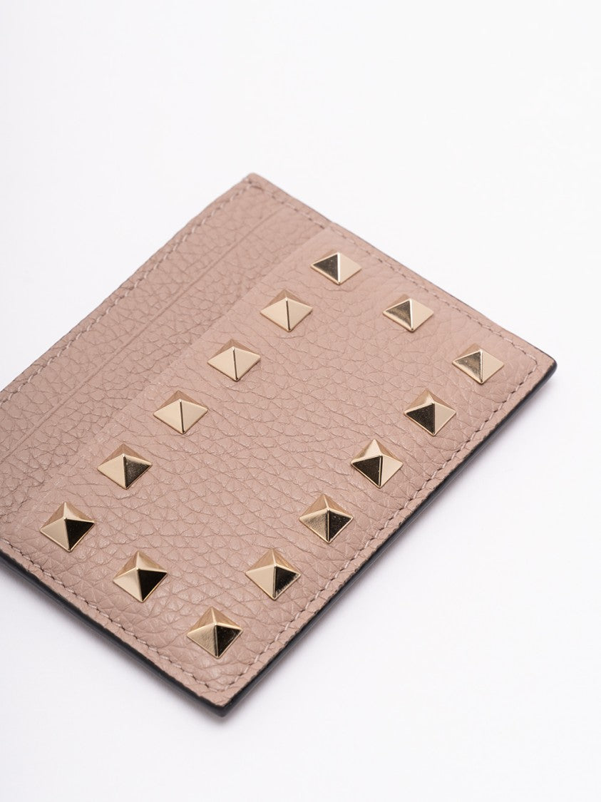 Valentino Garavani `Rockstud` Card Holder