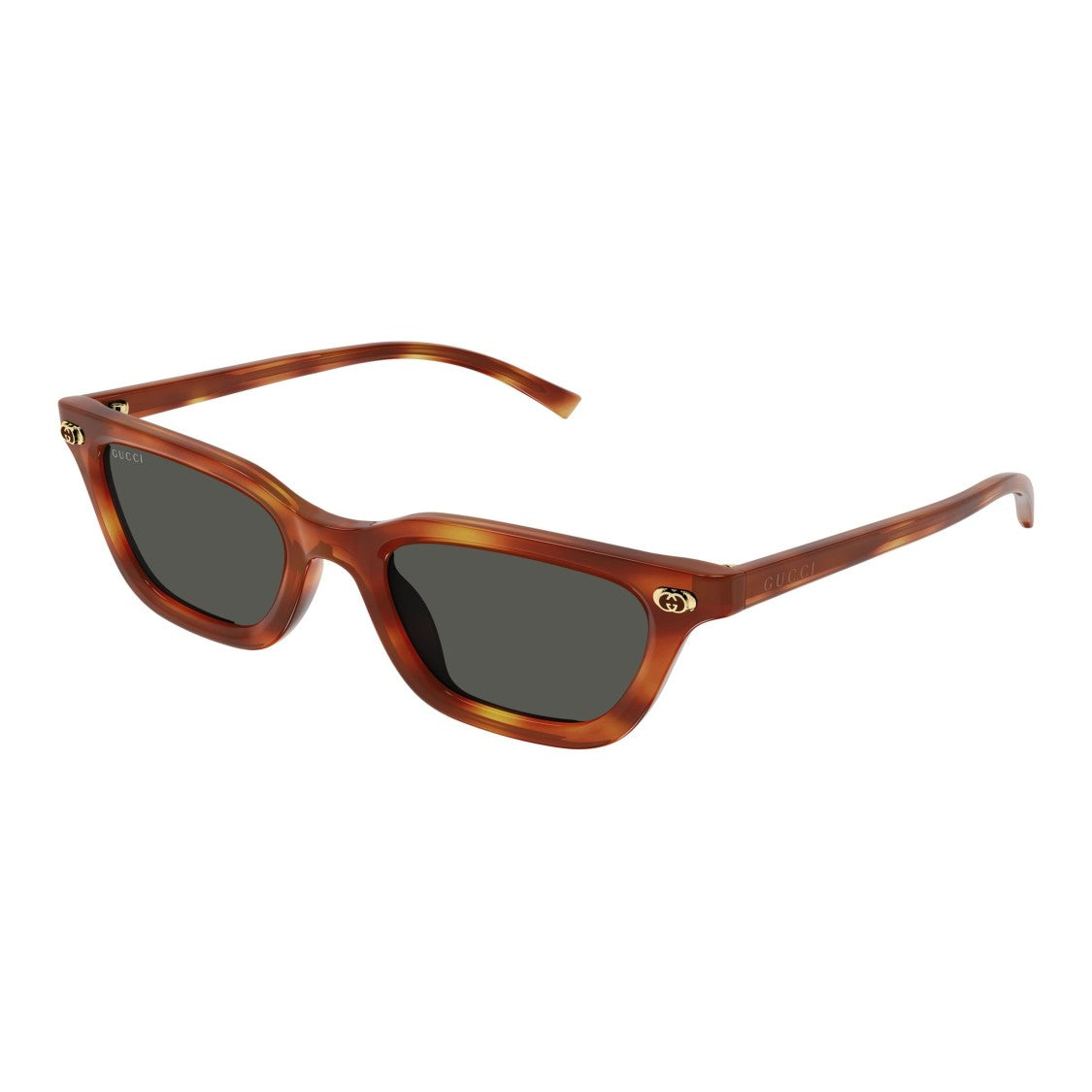 Gucci Gg1944s Rectangular Tortoiseshell Sunglasses