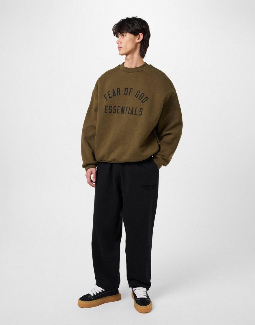 Fear Of God Essentials Logo Crewneck Sweatshirt