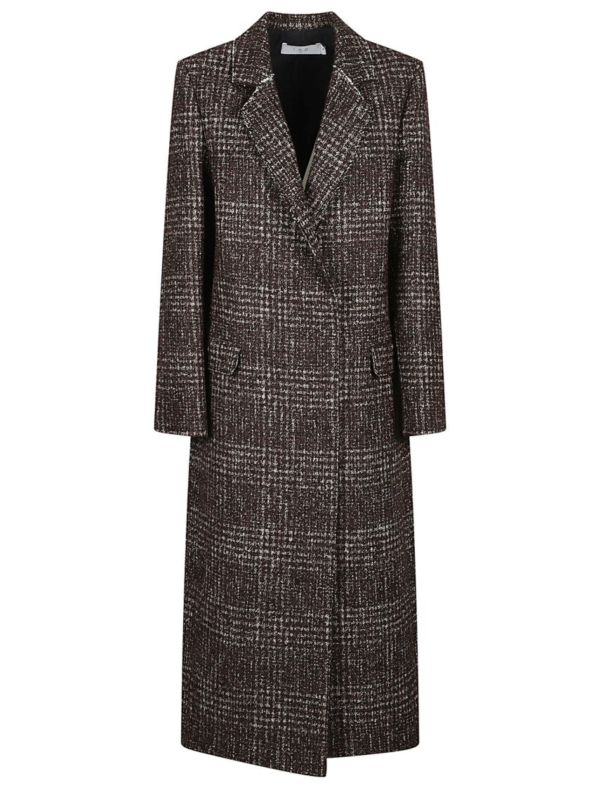 Iro Iglia Classic Long Cotton-Blend Coat
