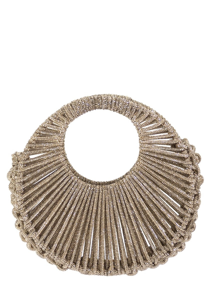 Hibourama Jaya - Jewellery Bag Studded With Crystals